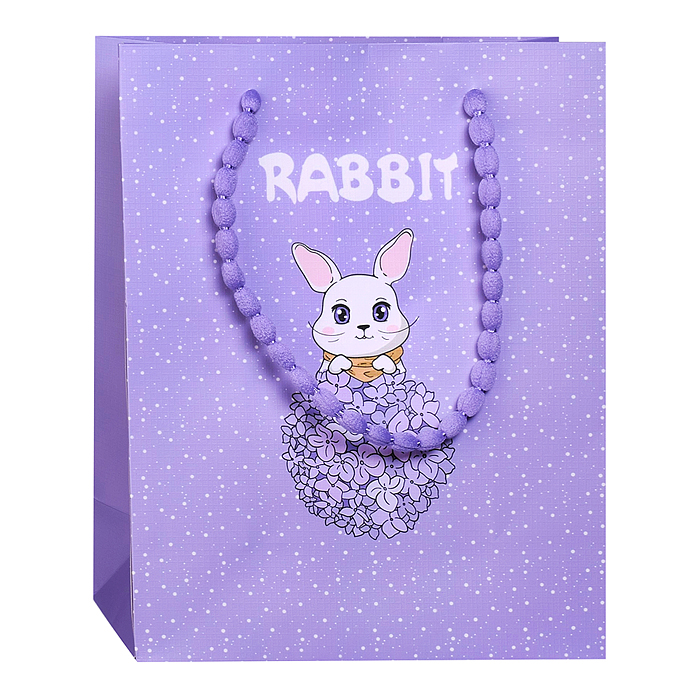 Пакет подарочный 00-7732 "Искренний подарок" 24,5*19,5*9,5 см.