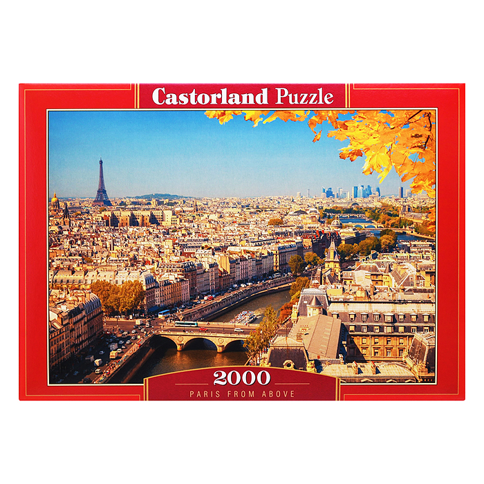 Пазлы 2000 "Париж с высоты"