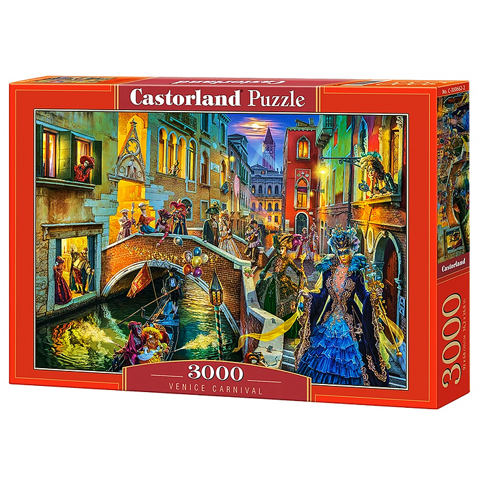 Пазлы 3000 "Венецианский карнавал"
