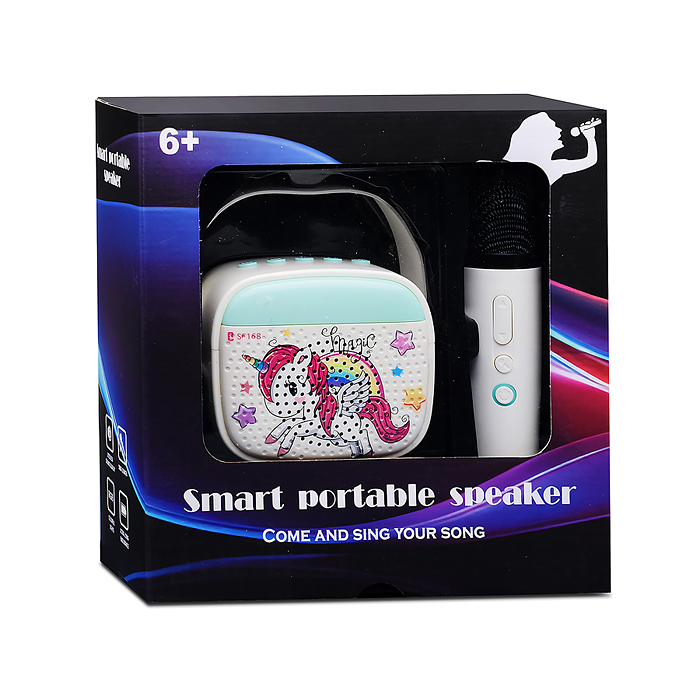 Караоке - центр игрушечный 1689-2 "Стань звездой" в коробке