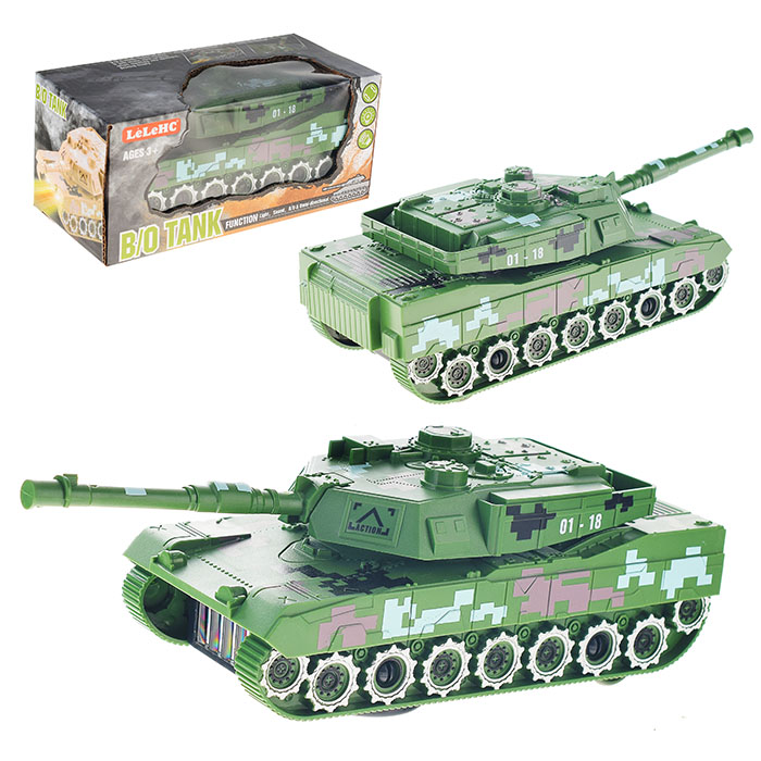 Танк HC019A "Победитель" свет, музыка, в коробке