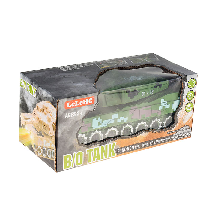 Танк HC019A "Победитель" свет, музыка, в коробке