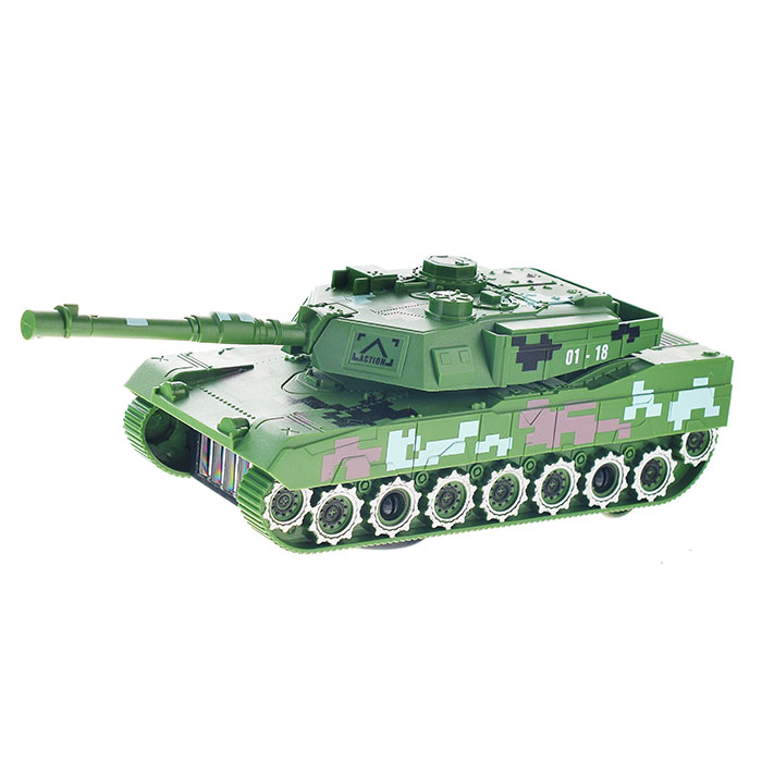Танк HC019A "Победитель" свет, музыка, в коробке
