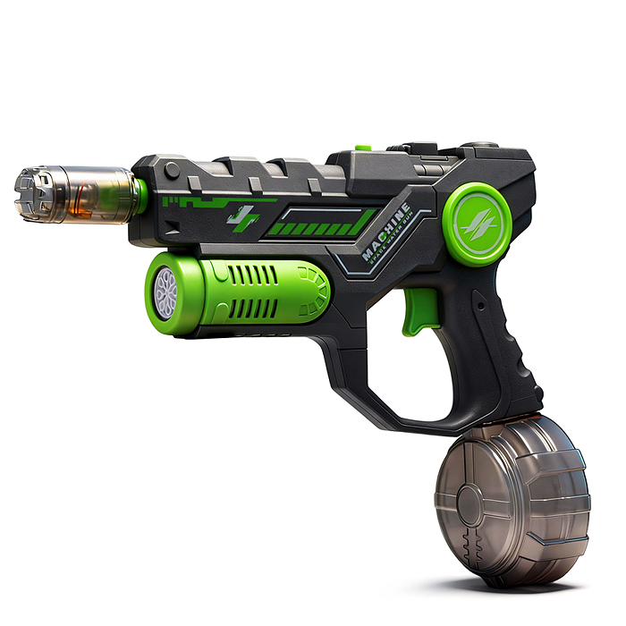 Водное оружие KB1397 "Hydro Hustle" в коробке (цвет зеленый)