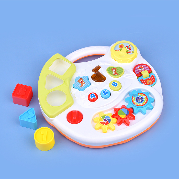 Столик развивающий, Шаинского (25 песен,звуков и фраз) в коробке