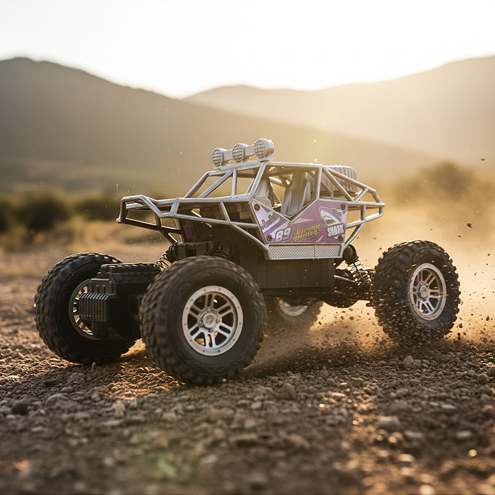 Машина DY1888-42A "Супер Багги" р/у, 27 MHz (USB) в коробке