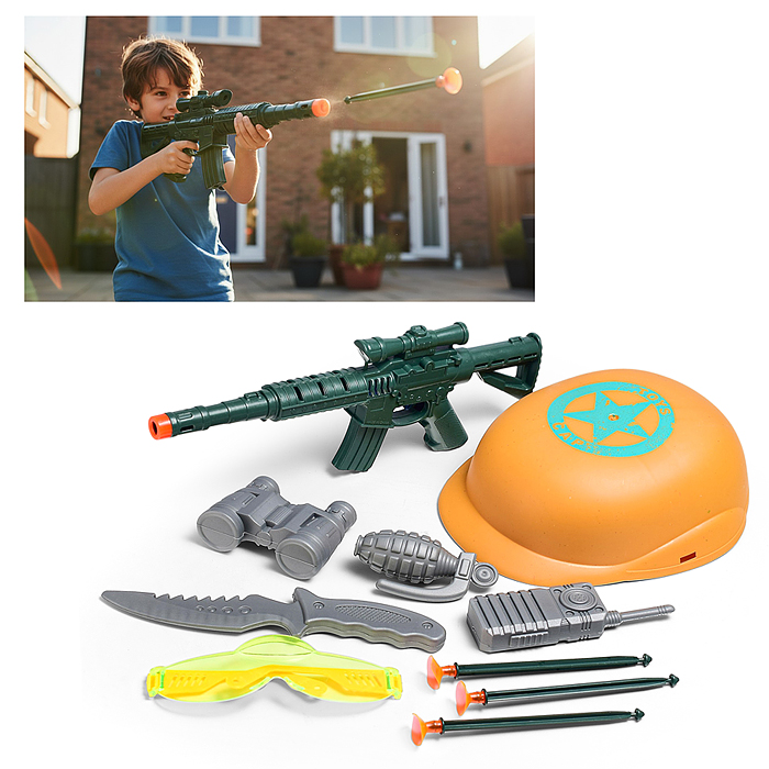 Набор Военного 955S-121 с касками, в пакете