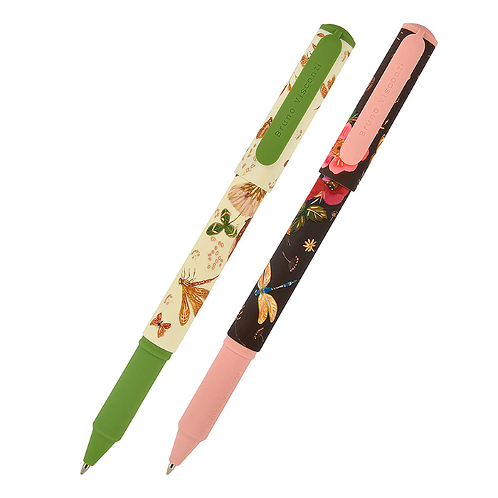 Ручка "Dreamwrite. Fauna. Бабочки" шариковая 0.7 мм, синяя, в подарочной тубе