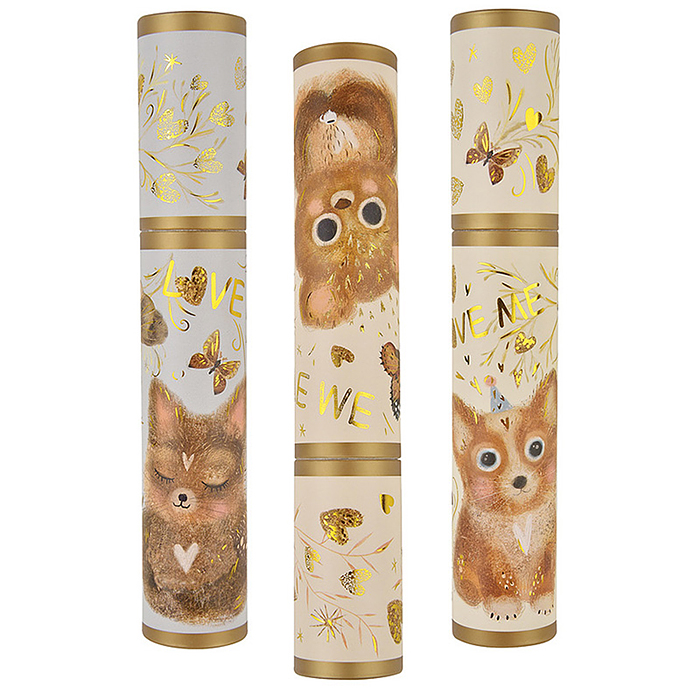 Ручка Dreamwrite "Love me. Friends" шариковая 0.7 мм, синяя, в подарочной тубе