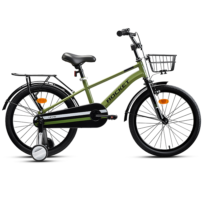 Велосипед 20" Rocket Level, цвет хаки
