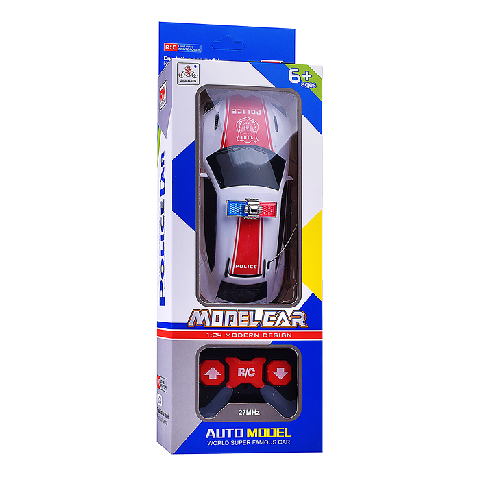 Машина 988-2P "Полицейская" 1:24 р/у 27 MHz, в коробке