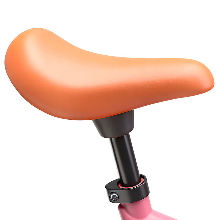 Беговел 14" Rocket, колеса надувные, рама нейлон, цвет розовый