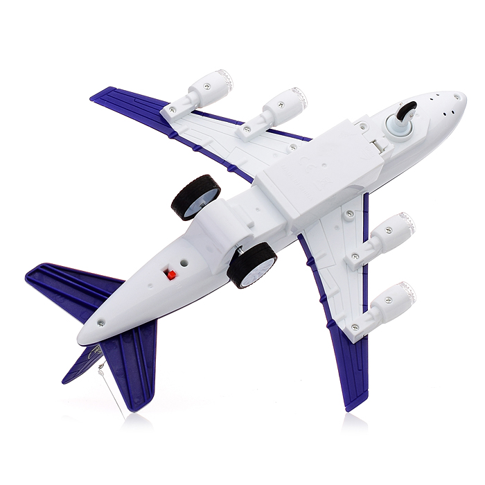 Самолет PY198-3A "Воздушный лайнер" р/у, 27MHz (с рулем управления), в коробке