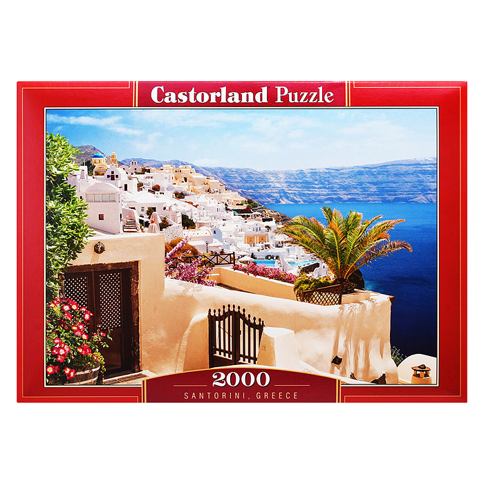 Пазлы 2000 "Санторини"