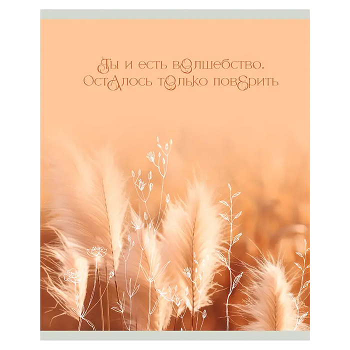 Тетрадь 48л. клетка "Ты - волшебство" А5 скрепка