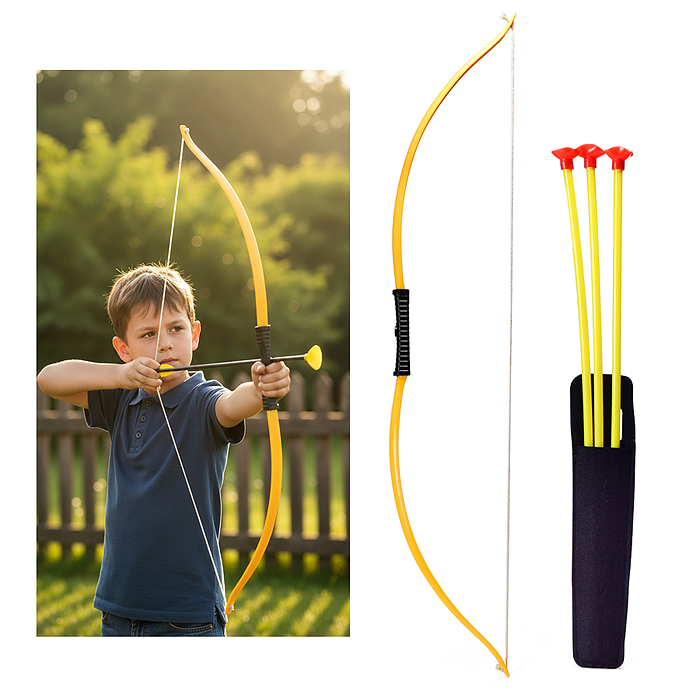 Набор лук 804133F "Быстрый выстрел" в пакете