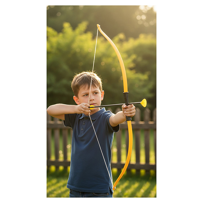 Набор лук 804133F "Быстрый выстрел" в пакете