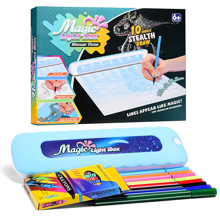 Доска для рисования 7867B "Гамма цвета" в коробке