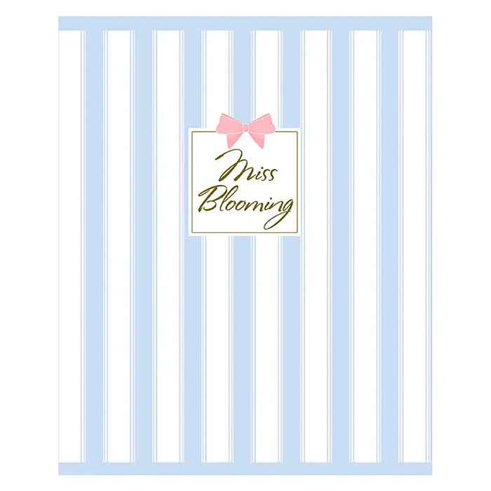 Тетрадь 48л. клетка "Miss Blooming" А5 скрепка