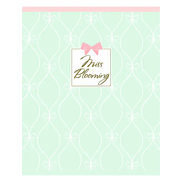 Тетрадь 48л. клетка "Miss Blooming" А5 скрепка