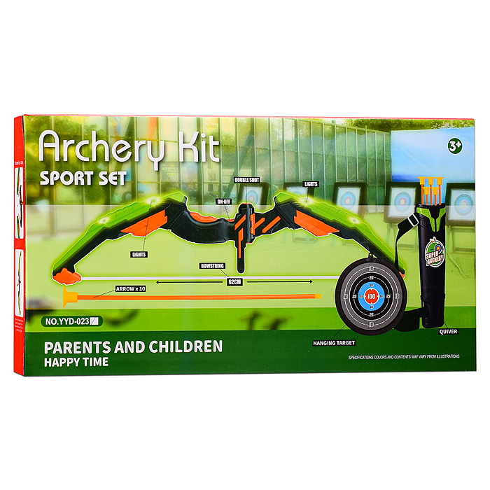 Набор лук YYD-023 "Школа лучников" в коробке