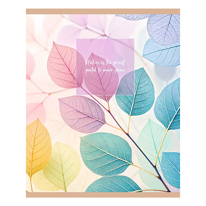 Тетрадь 48л. клетка "Нежный рассвет" А5 скрепка