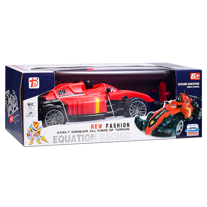 Машина DY1888-66A "Гоночный болид" р/у, 27 MHz (свет, звук, USB) в коробке