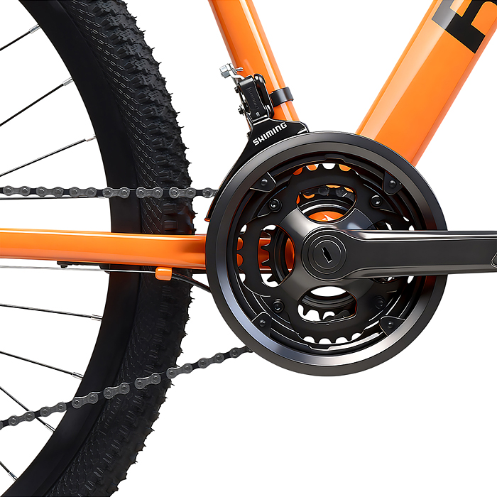 Велосипед 27,5" Rocket Rower, цвет оранжевый, размер 18"