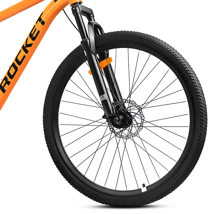 Велосипед 27,5" Rocket Rower, цвет оранжевый, размер 18"