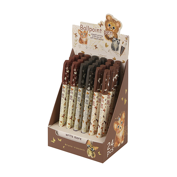 Ручка "Love me. Friends" шариковая 0.38 мм, синяя