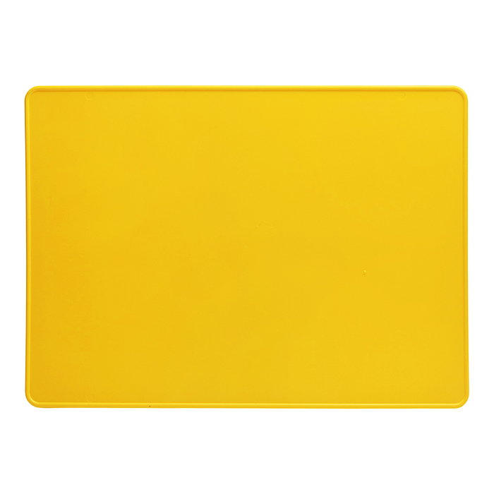 Доска для лепки со стеками, желтая, пакет
