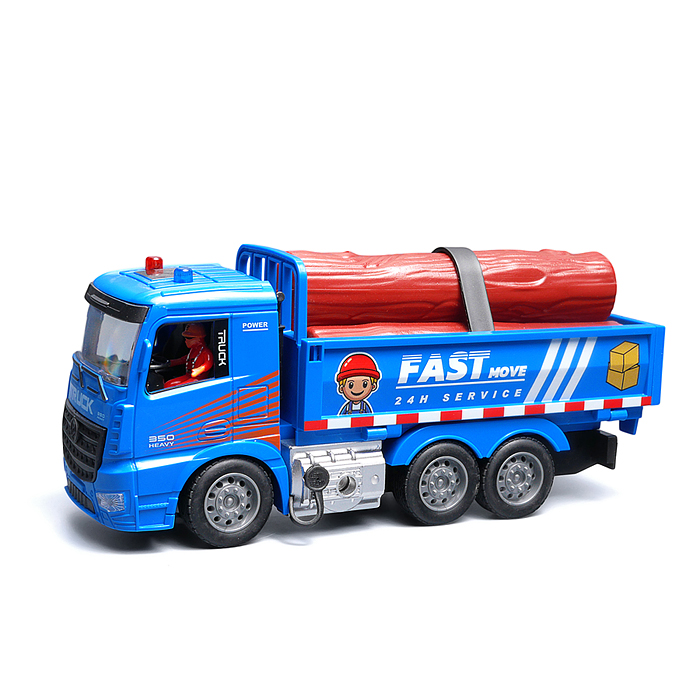 Машина 689-966 "Грузовик" 1:20,  р/у, 27 MHz, (USB) в коробке