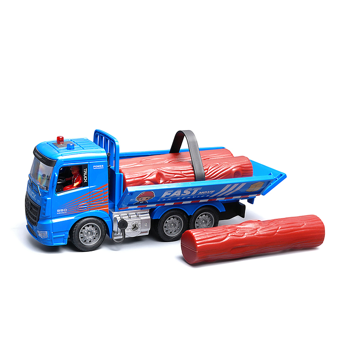 Машина 689-966 "Грузовик" 1:20,  р/у, 27 MHz, (USB) в коробке