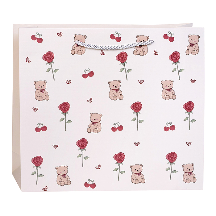 Пакет подарочный 00-7747 "Радужный сюрприз" 31*25*8см.