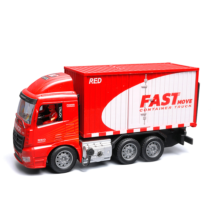 Машина 689-965 "Грузовик" 1:20, р/у, 27 MHz, (USB) в коробке 