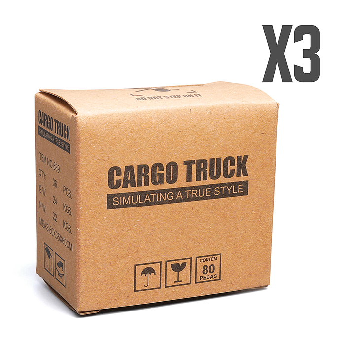 Машина 689-965 "Грузовик" 1:20, р/у, 27 MHz, (USB) в коробке 