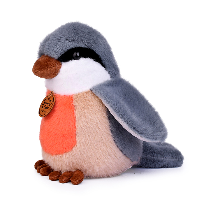 Мягкая игрушка M1717 "Птичка с надписью" 19 см