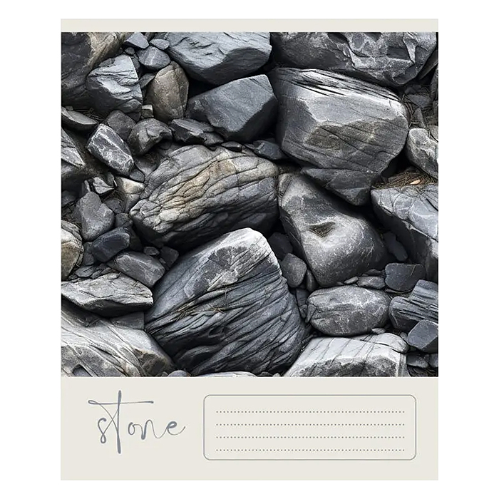 Тетрадь 48л. клетка "Природный код" А5 скрепка