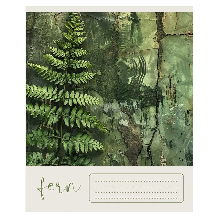 Тетрадь 48л. клетка "Природный код" А5 скрепка