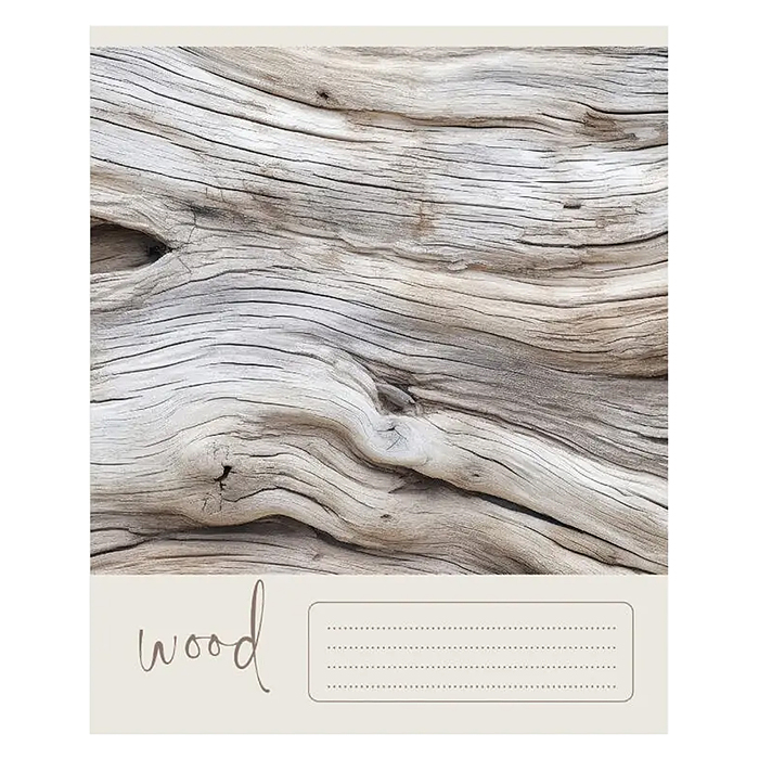 Тетрадь 48л. клетка "Природный код" А5 скрепка