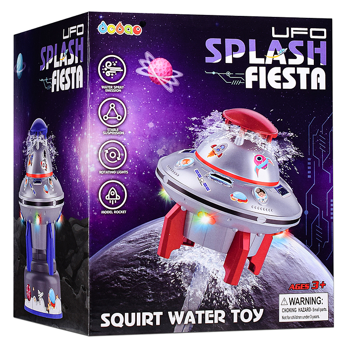 Ракета 25827 "Звездолет" (свет) в коробке