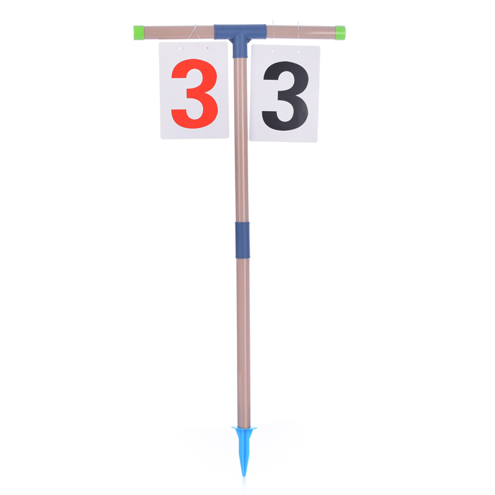 Ворота футбольные JB8883A с табло, мячом и насосом, в коробке