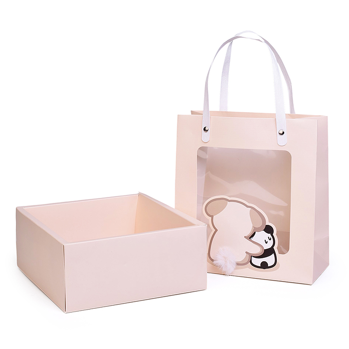 Пакет подарочный 00-7746 "Волшебная коробочка" 20,5*9,5*22,5см.