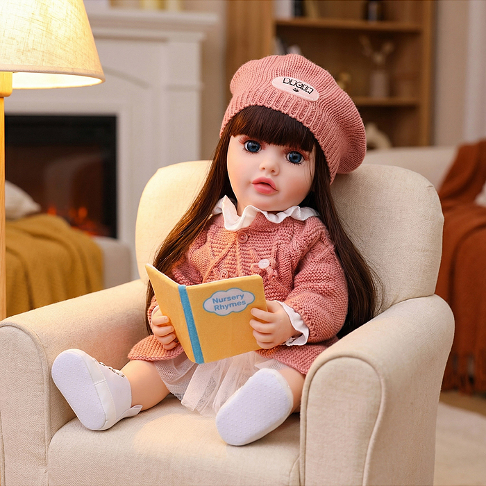 Кукла ADJX88-41 "Эмили" с аксессуарами, со звуком, в коробке