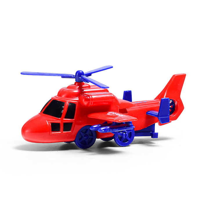 Машина DY1888-44A "Багги" с вертолетом р/у, 27 MHz (свет, USB) в коробке