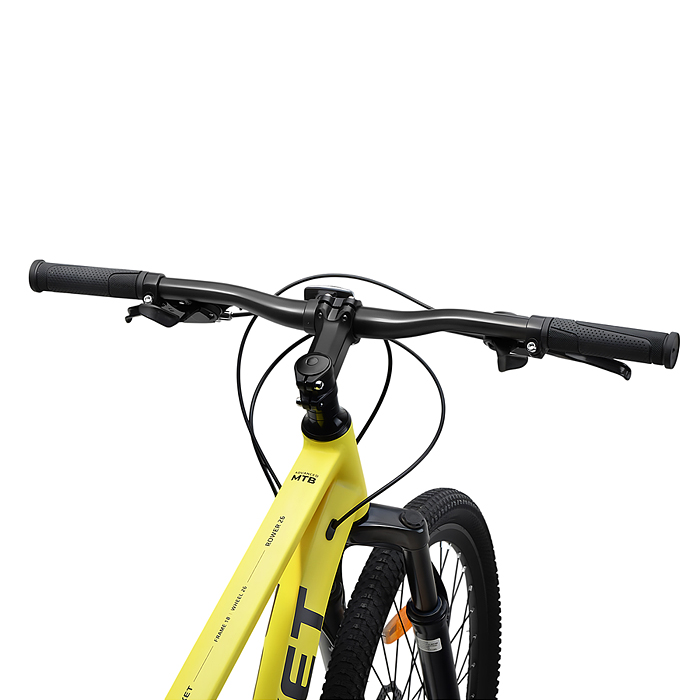 Велосипед 26" Rocket Rower, цвет желтый, размер 18"