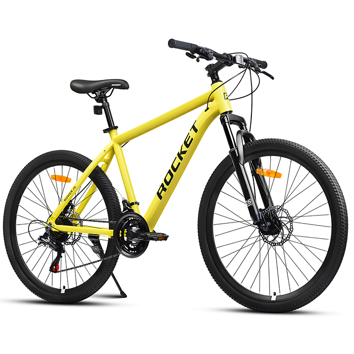 Велосипед 26" Rocket Rower, цвет желтый, размер 18"