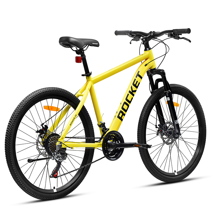 Велосипед 26" Rocket Rower, цвет желтый, размер 18"