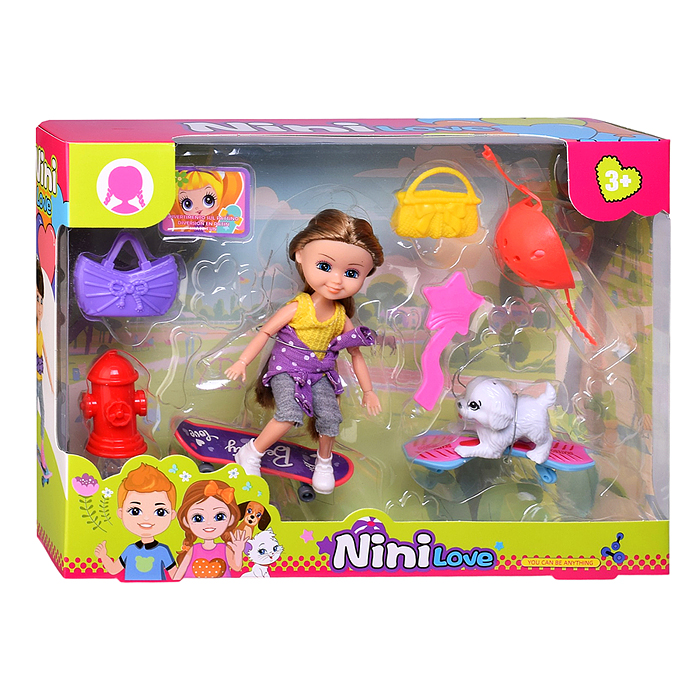 Кукла с аксессуарами 57805 "Марго на прогулке" в коробке