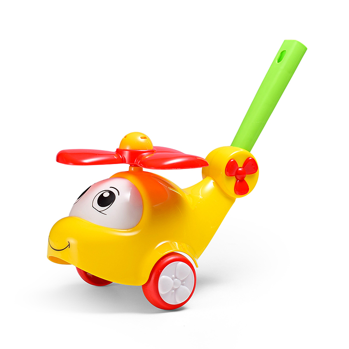 Каталка "Вертолёт" желтый